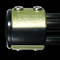 BEITER Centralizer 28",2T+G, Lime (mintgrn-schw.)2 Tuner+ Gewichtsadapter, 5/16", 28mm