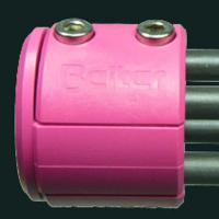 BEITER Centralizer 30",2T+G, Pink (komplett)2 Tuner+ Gewichtsadapter, 5/16", 28mm