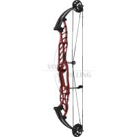 HOYT Compound Stratos 36 HBT, RH, 28,5"-31,0" lbsCam 2, 65-75% Left Off Farbe: Championship Red