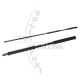 ALEXBOW Blasrohr "Hornet" Carbon 152cm / ID 16mm, Farbe: schwarz
