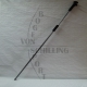 BLOWGUN & MORE Blasrohr Carbon - Designfolie, 1,20 m, 14mminkl. Trichtermundstck 16 mm