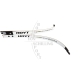 HOYT Wurfarme Formula Carbon Integra, 66-28 lbs All-White Matt