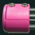 BEITER Centralizer 28",2T+G, Pink (komplett)2 Tuner+ Gewichtsadapter, 5/16", 28mm
